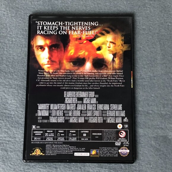 The Hannibal Lecter Collection Box Set (DVD, 2007, 3-Disc Set) SIlence ot Lambs - Picture 15 of 16